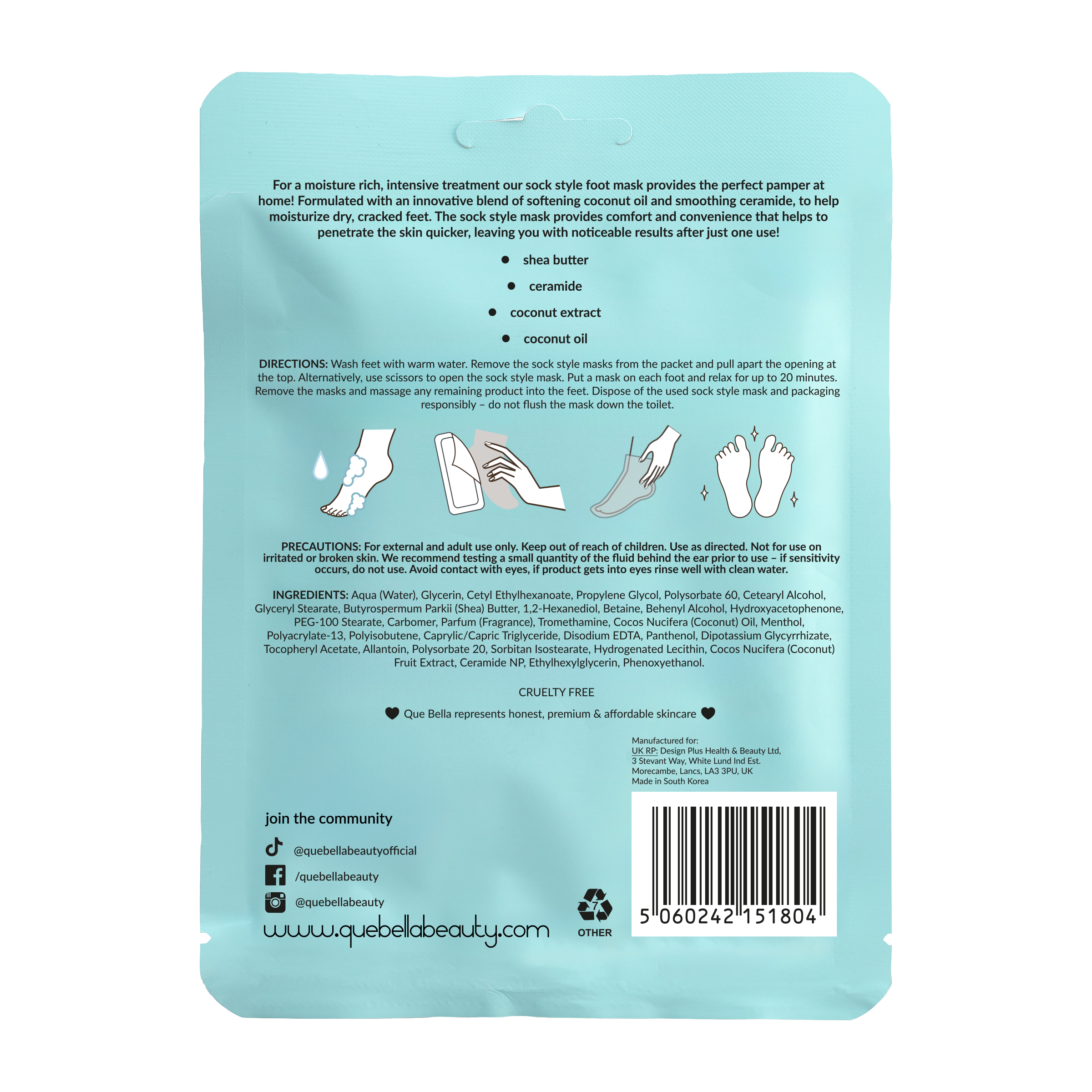 Intensive Foot Mask