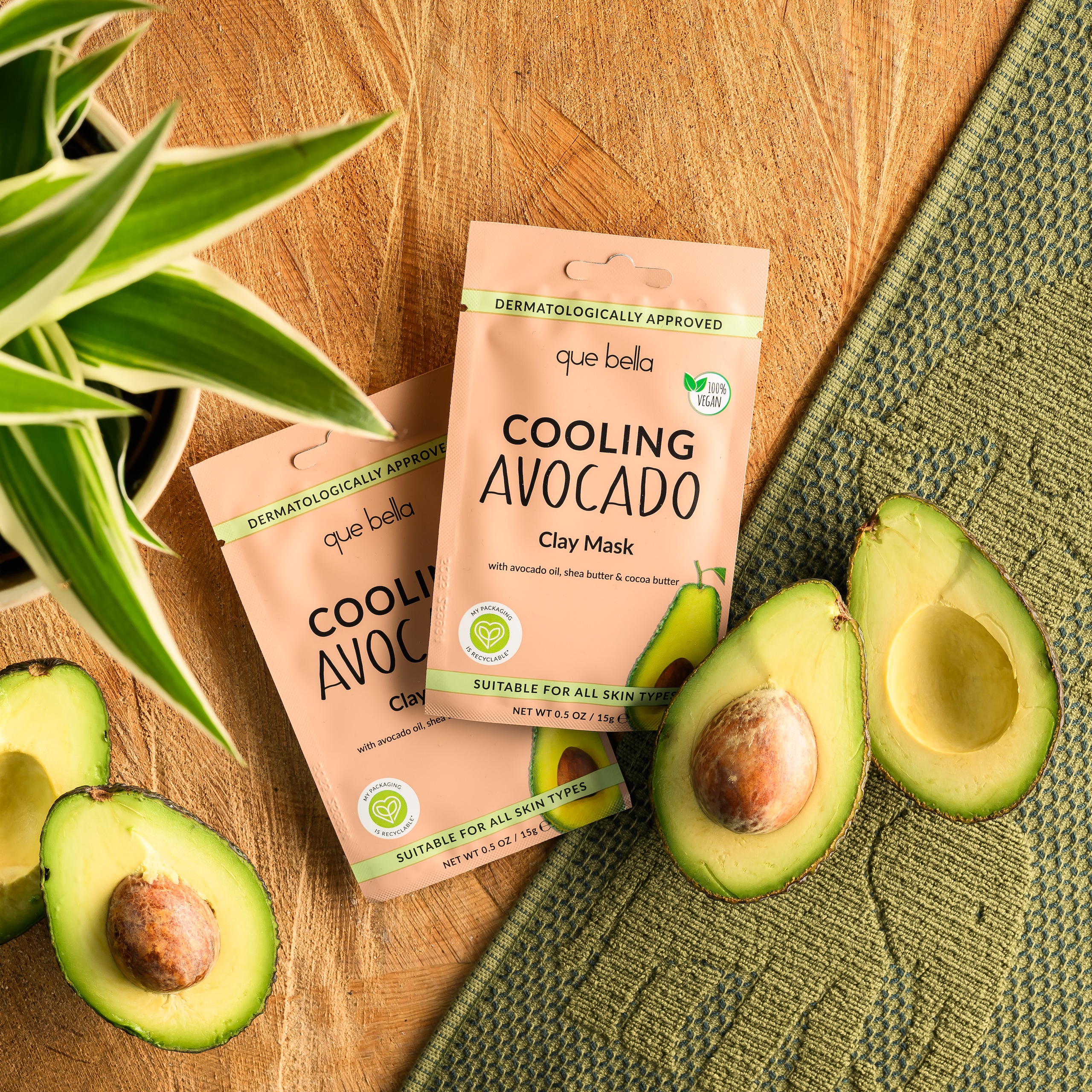 Cooling Avocado Clay Mask
