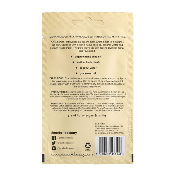 Hydrating Coconut & Hemp Cream Mask