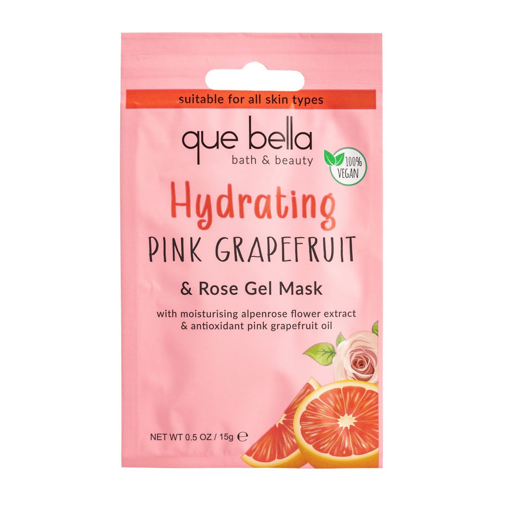 Hydrating Pink Grapefruit & Rose Gel Mask