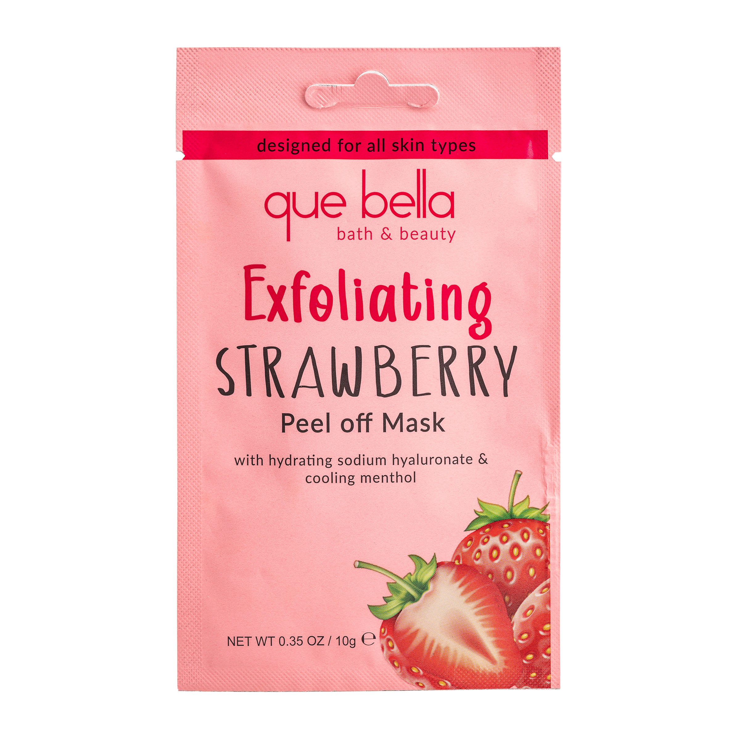 Exfoliating Strawberry Peel off Mask - Que Beauty