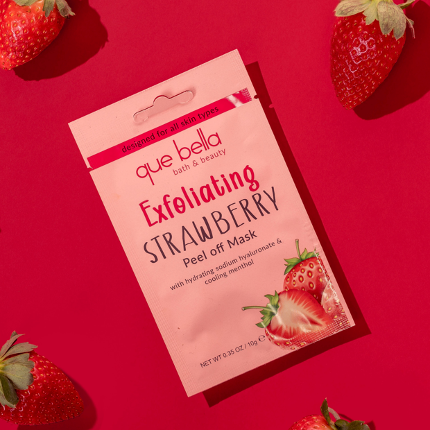 Exfoliating Strawberry Peel off Mask - Que